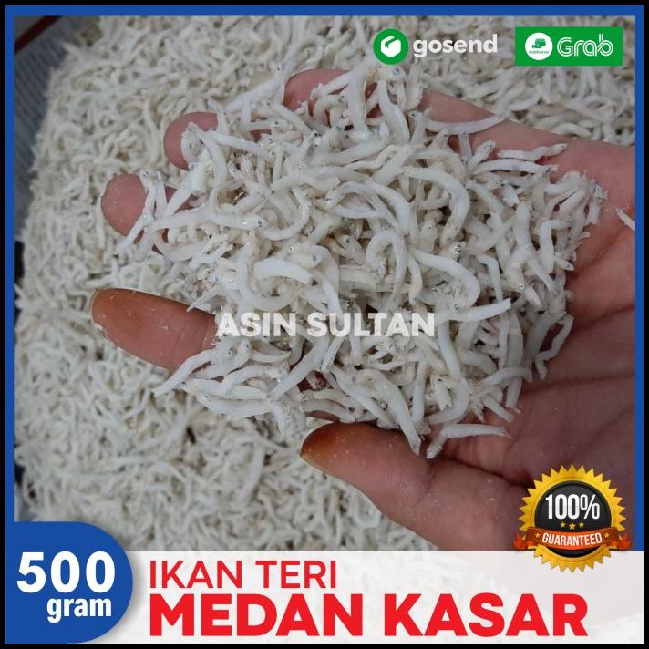 

Promo Ikan Asin Ikan Teri Medan Kasar Ikan Teri Nasi (500 G)