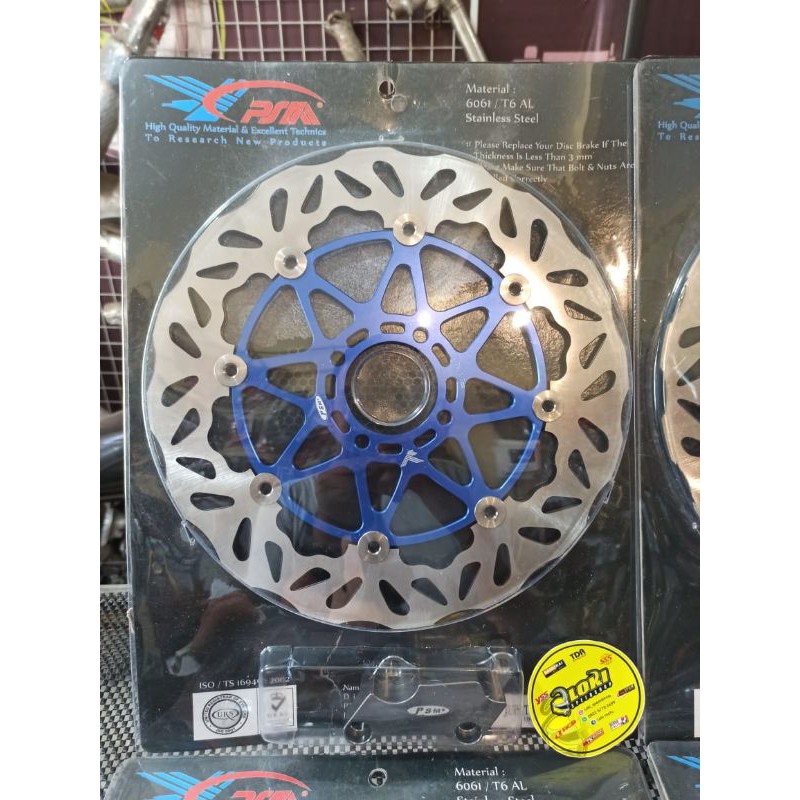 Disc Brake Cakram Piringan PSM Titanium Kembang 300 mm Floating Jupiter Fizr F1zr Rxking Mxking not Moto1 TDR-5