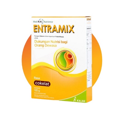 

ENTRAMIX/Susu Pengapuran/susu orang tua/COKLAT/VANILLA 185g - Coklat