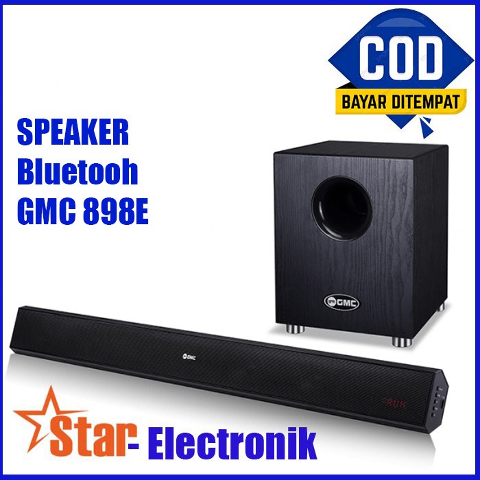 Speaker  GMC /Speaker Sound Bar Bluetooh GMC 898E Suara Mantap