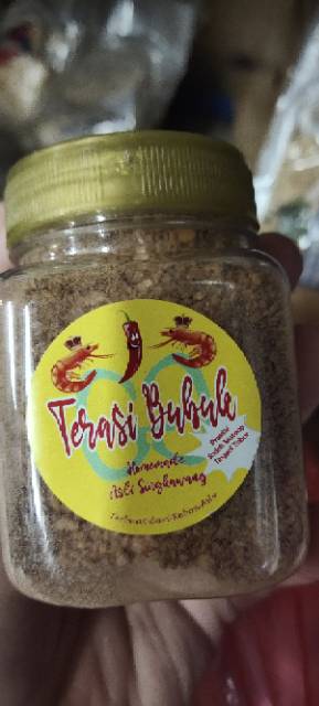 Terasi bubuk / Terasi bubuk Kalimantan / Terasi bubuk singkawang