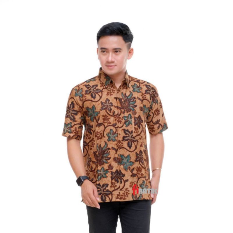 NEW ARRIVAL  DISTRO BATIK JUMBO LENGAN PENDEK SIZE M-L-XL-XXL-3L-4L-5L-6L-7L-8L Batik seragam