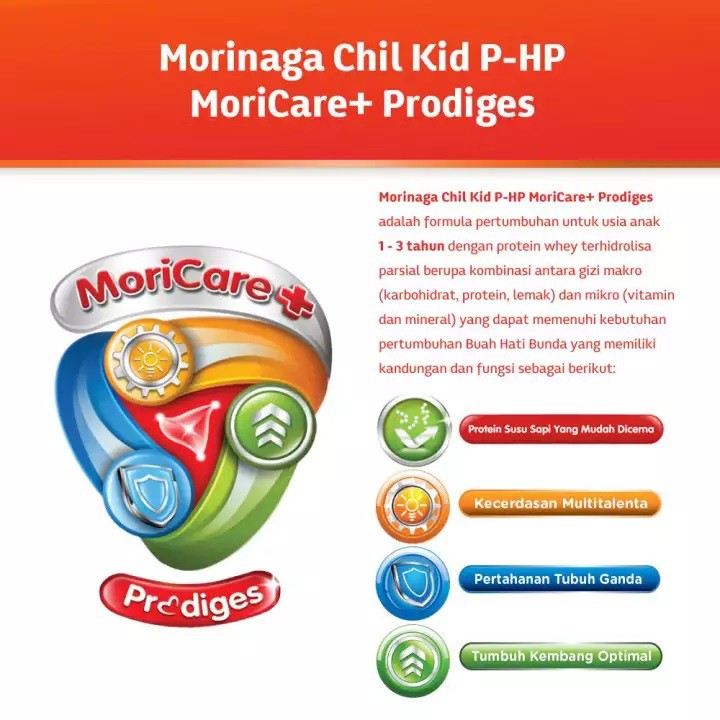 Morinaga Chil Kid P-HP 3 800 gr