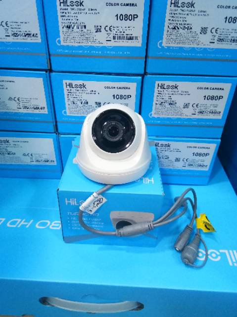 Paket cctv 4 ch hilook 2mp full set+ HDD 1 TB komplit tinggal pasang