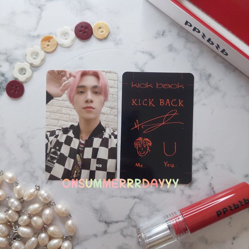 Pc hendery kickback wayv hitchhiker ver photobook photocard album original sale pb stranger version 