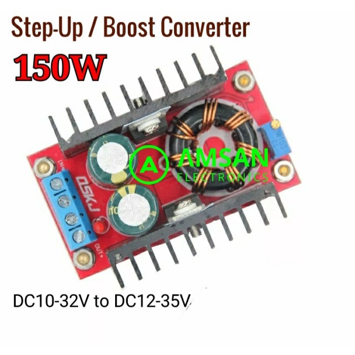 DC Step-Up Boost Converter 150W