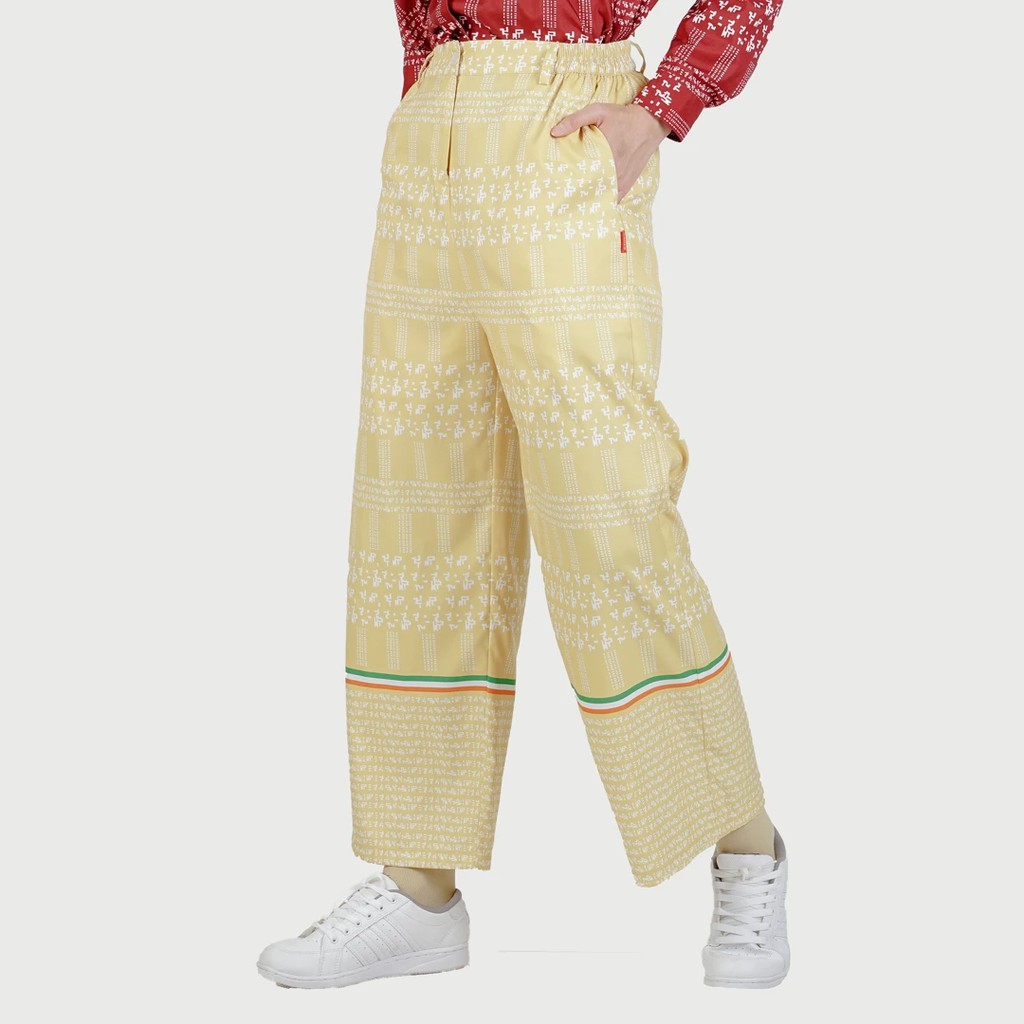 Dauky Palazzo Zelia Celana Bahan Katun Kulot