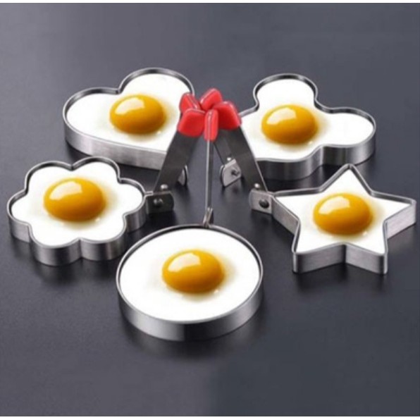 Cetakan Telur Stainless Egg Mold Baking Ring Ceplok Mata Sapi Dadar Telor Pancake Cake