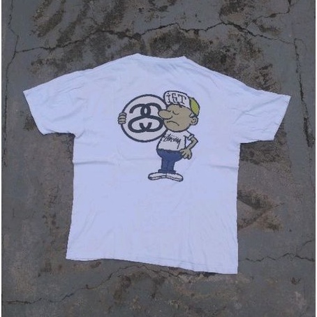 Tshirt Kaos Stussy International Tribe Vintage Second