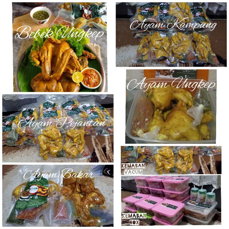 

AYAM UNGKEP & BEBEK UNGKEP{ GURIH & MERESAP }