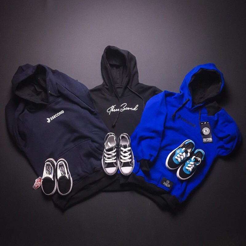 Jaket Anak 3Second Bahan premium cotton 5-10tahun Babyjo Apparel