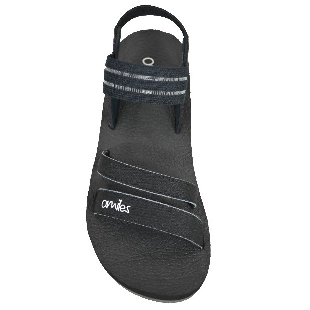 Sandal Omiles  Sendal Flat Casual OMILES  VANESA Black 