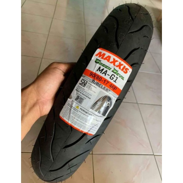 maxxis green devil ukuran 90/80 17 tubbless