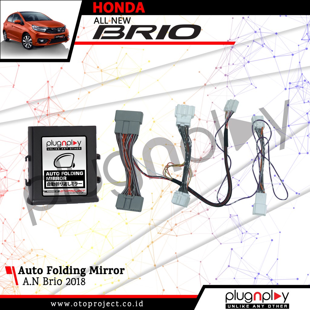 Auto window + folding mirror All New Brio, Brio, Mobilio