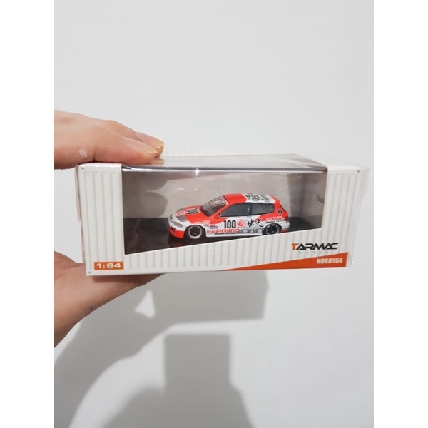 Diecast tarmac 1/64 honda civic eg6 estilo idemitsu primo original