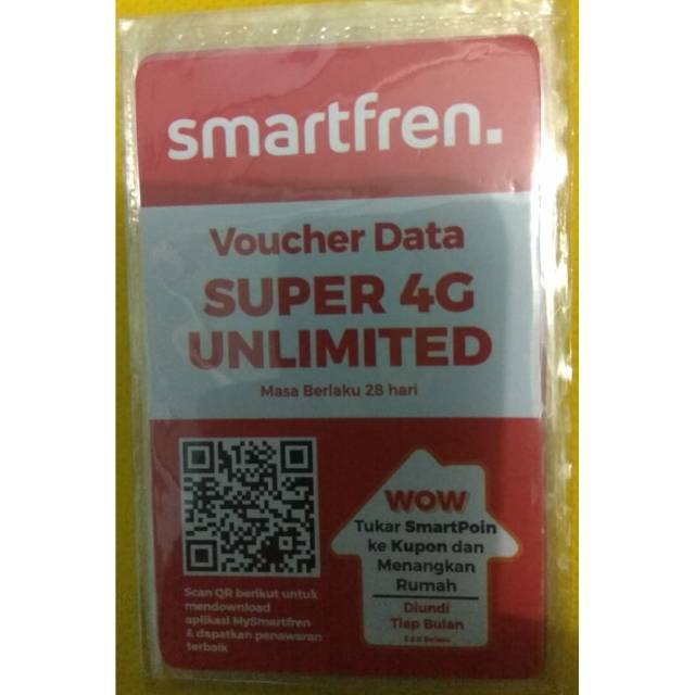 Voucher smartfren unlimited
