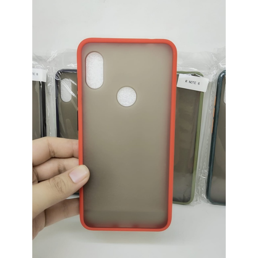 Bumper AERO CASE Redmi Note 6 Pro 6.26 inch Hardcase My Choice List Warna Matte