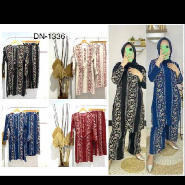 Stelan tunik rayon premium busui