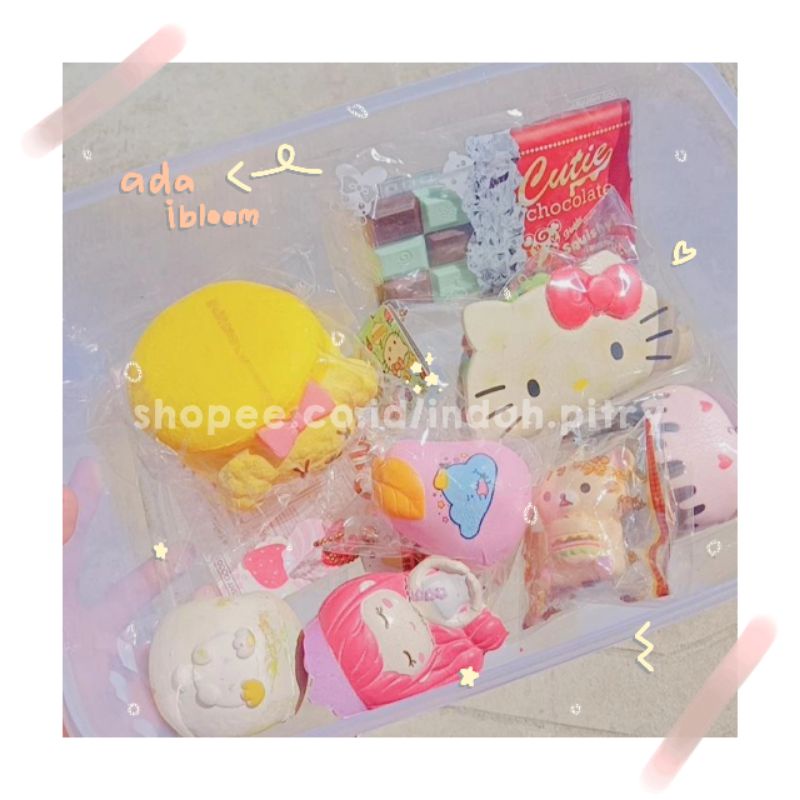 FLASH SALE SQUISHY PRELOVED MURAH || (ada ibloom)