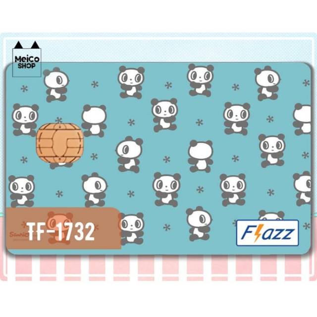 

[TF-1732] Sticker Flazz BCA Meico - Panda