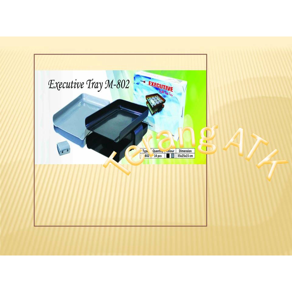 

Tray 2 Susun Executive Merek Microtop M-802