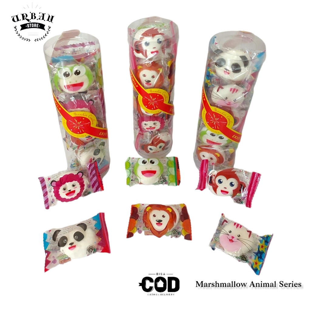 

Kemasan Souvenir - Marshmallow Animal Series / Premium