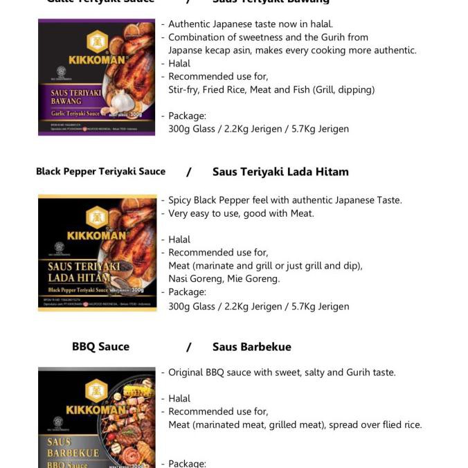 

Sale Kikkoman Saus Teriyaki Lada Hitam - Teriyaki Blackpepper Sauce 5.7Kg