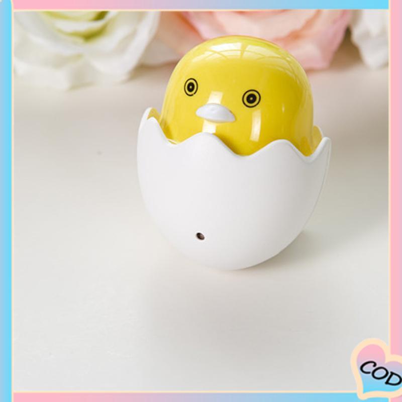 COD❤️Bebek Kuning Kecil Happy Bird Kontrol Cahaya Lampu Malam LED Manik-manik Hadiah Kreatif-A.one