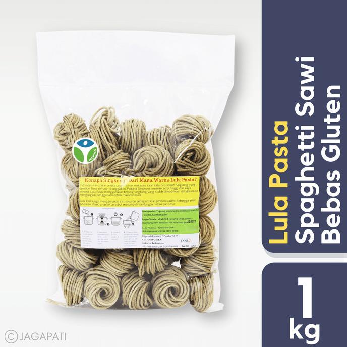 

Lula Pasta - Spaghetti Sawi / Green Mustard 1kg - Gluten Free - Vegan