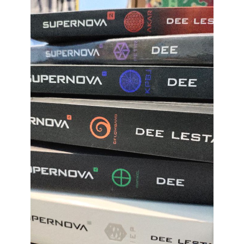 Preloved Novel Original Supernova Full Set (3) A - Dee Lestari