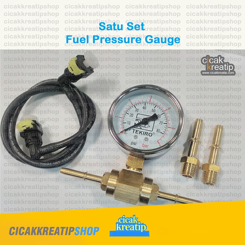 Jual Alat Ukur Tekanan Pompa Motor Injeksi Fuel Pump Pressure Gauge
