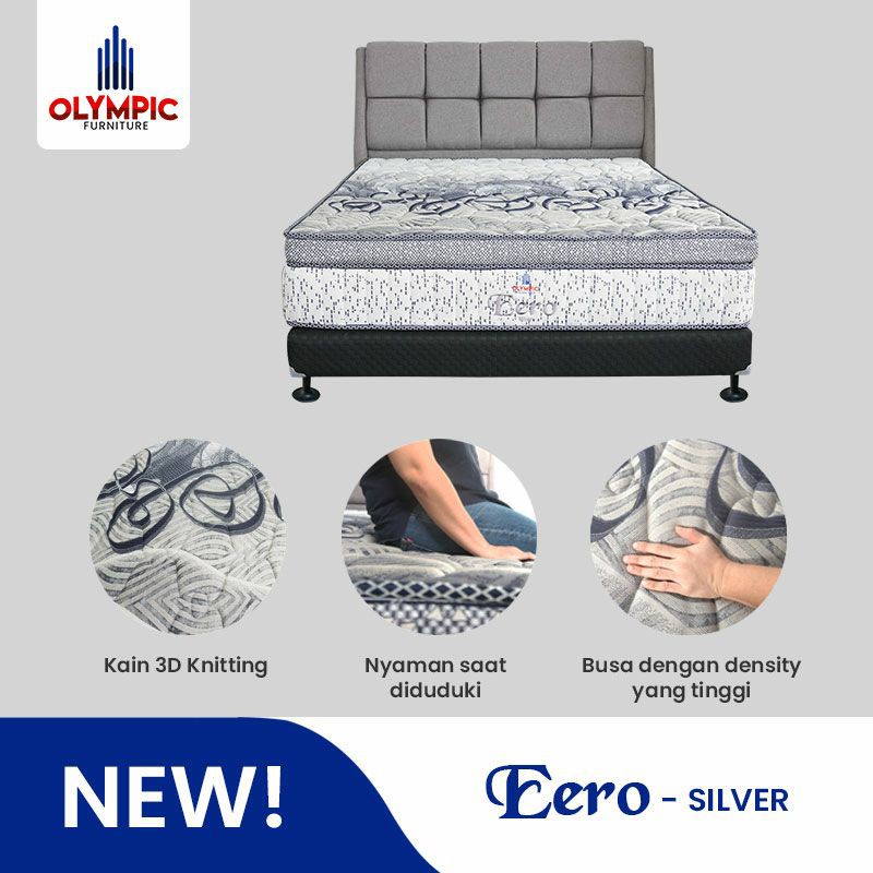 MATRAS KASUR SPRINGBED EERO OLYMPIC 120 140 160 180 tebal 32 cm