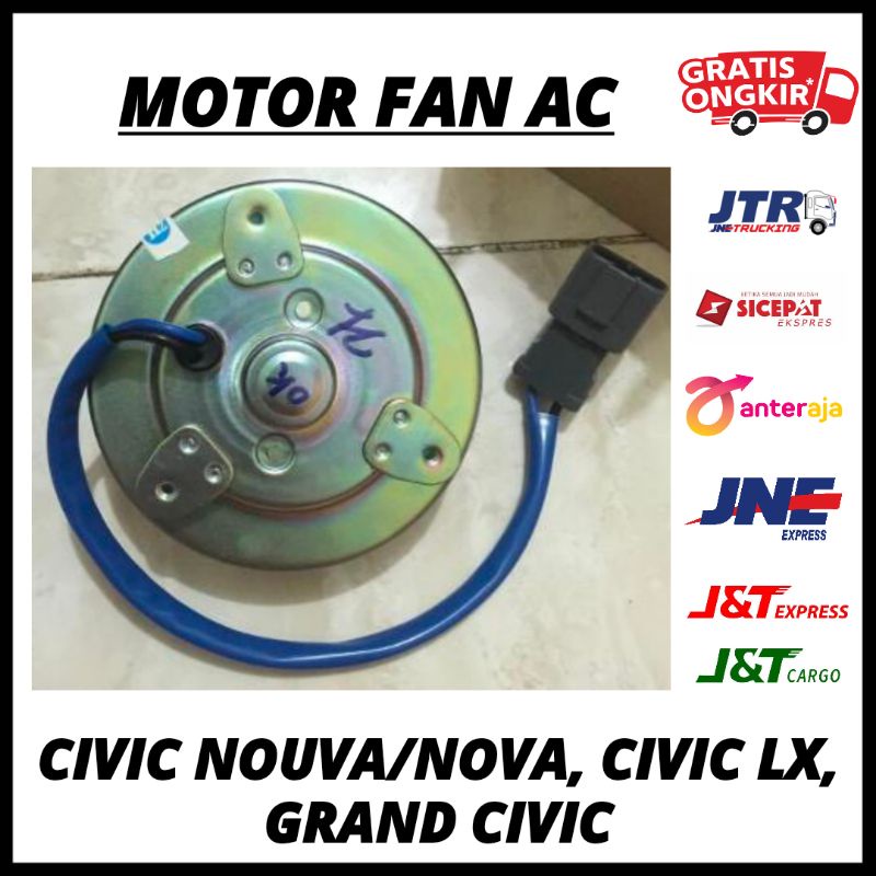 Motor Dinamo Fan Kipas AC Civic Nouva/Nova, Civic LX, Grand Civic