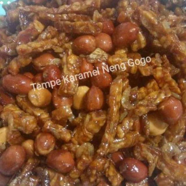 

Tempe Caramel Neng Gogo Tempe Kacang Teri Tempe Kacang Rebon Rasa Pedas Atau Original