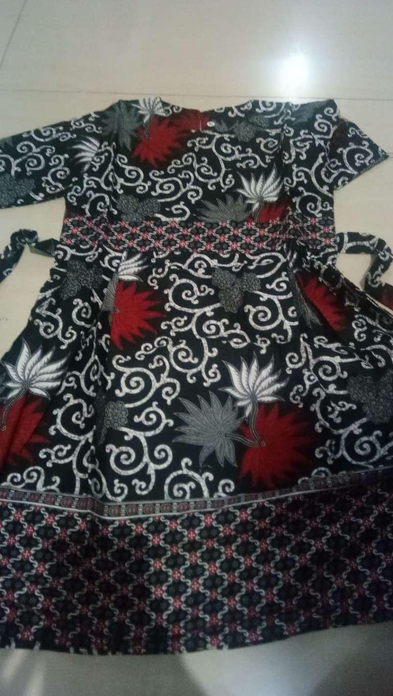 Dress Anak Batik Motif Terbaru Atasan Batik Anak Cewek
