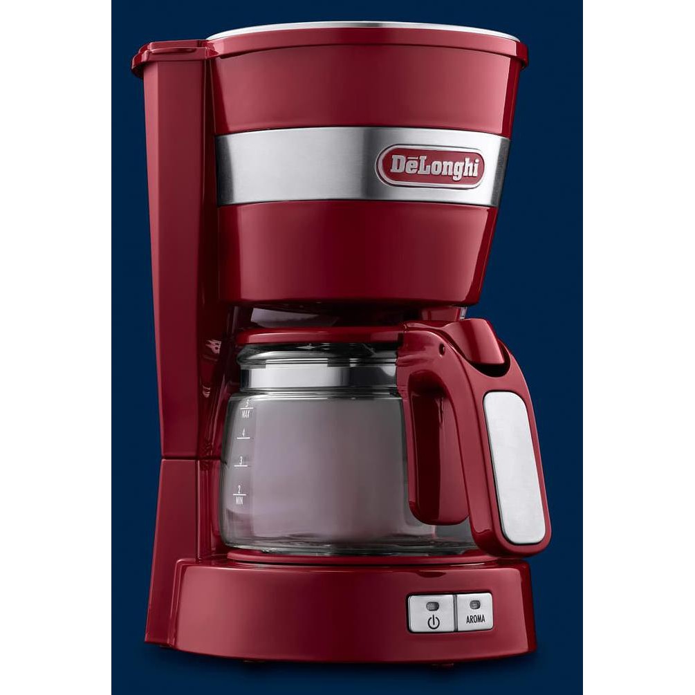 Delonghi ICM14011.R Drip Coffee Maker Mesin Kopi ICM 14011 Red