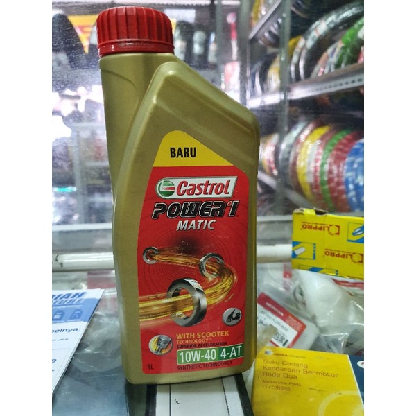 Oli Castrol Power 1 Matic 1 Liter | Motor Matic