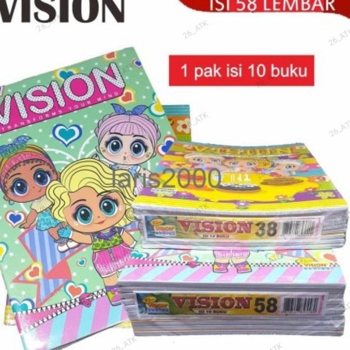 

Terbaik TERMURAH BUKU VISION 58 LEMBAR