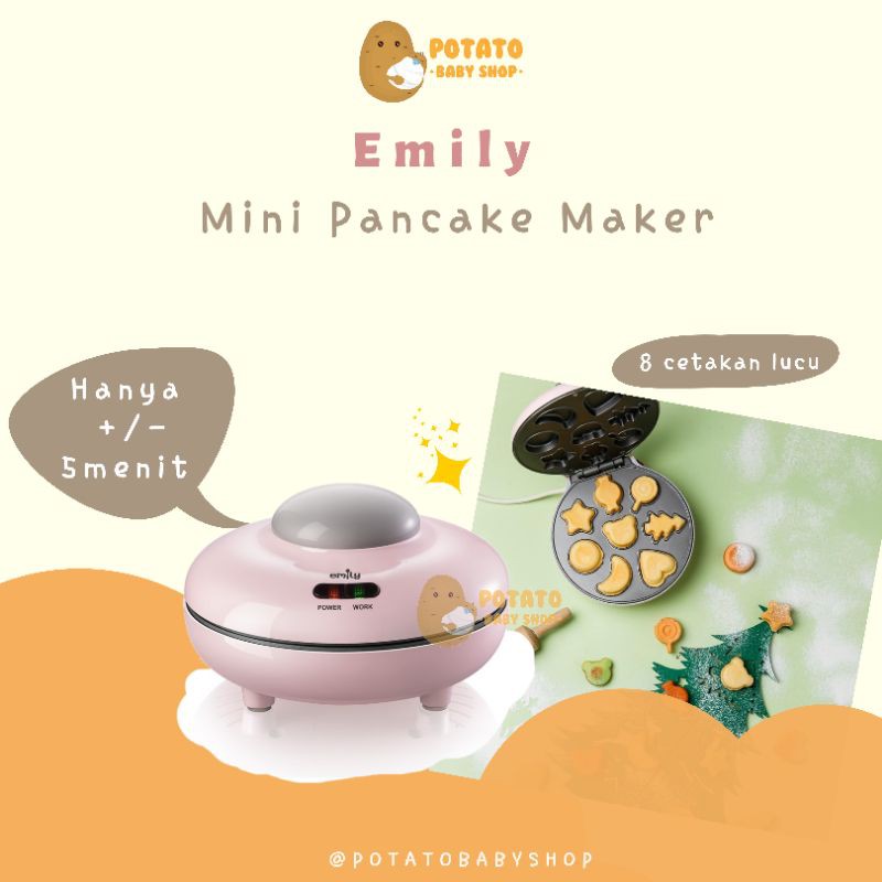 Emily Mini Pancake Waffle Maker