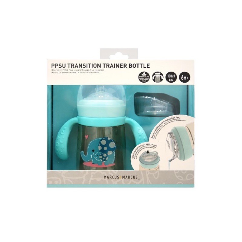 marcus &amp; marcus PPSU transition trainer bottle rim spout set