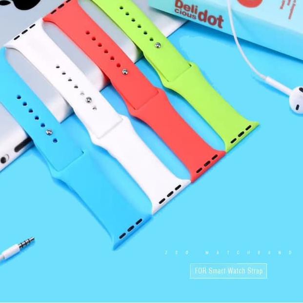 Apple Watch Tali Jam Tangan iPhone iWatch 38 mm Rubber Karet Strap