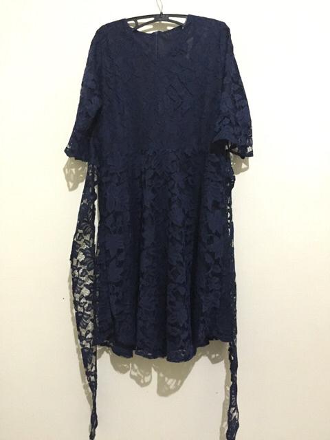 Luve Collectons - Dress Brukat Wanita  -dress Brukat Pesta - Dress Pesta Brukat - Brukat Dress Pesta