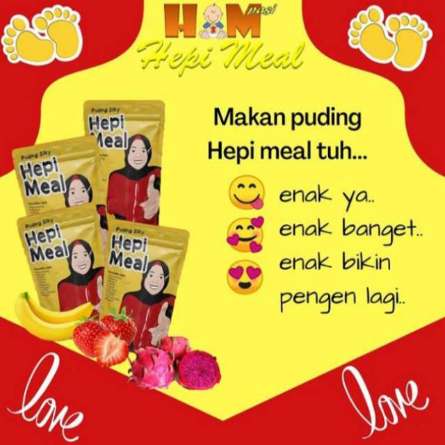 Puding Silky HEPI MEAL/MPASI bayi 115 gram