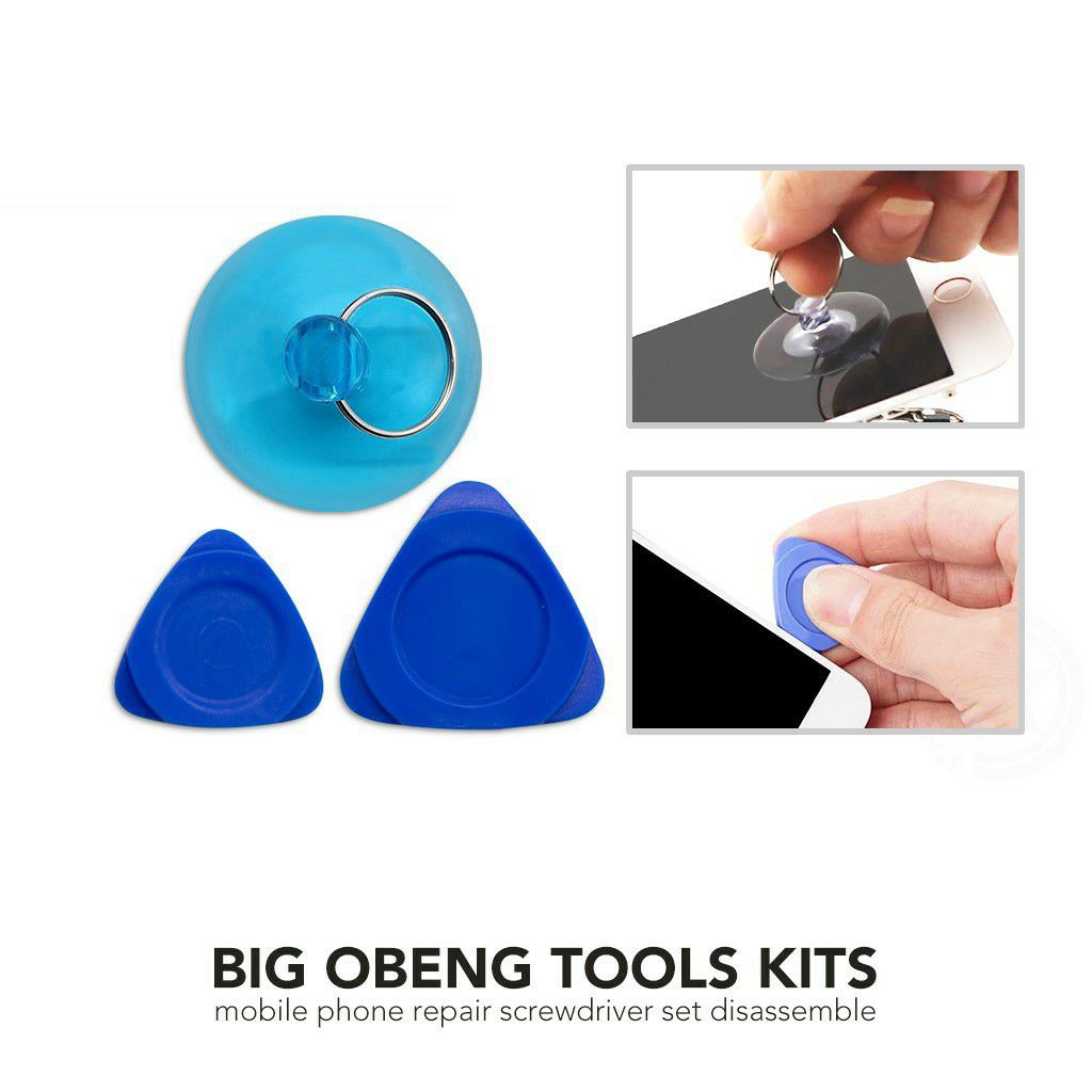 obeng set opening tools pembuka hp lengkap / alat servis