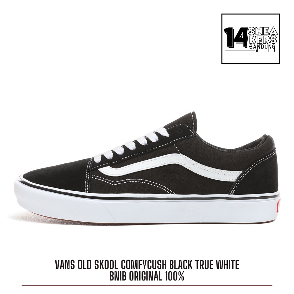 Vans Old skool Comfycush Black True White Original BNIB