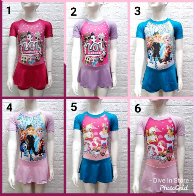 BAJU RENANG DIVING ROK ANAK TK KARAKTER Shopee Indonesia BAJU RENANG DIVING ROK ANAK TK KARAKTER Shopee Indonesia