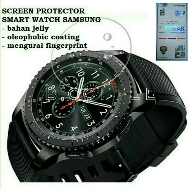 anti gores anti break smart watch samsung gear 3 42mm 46mm indoscreen