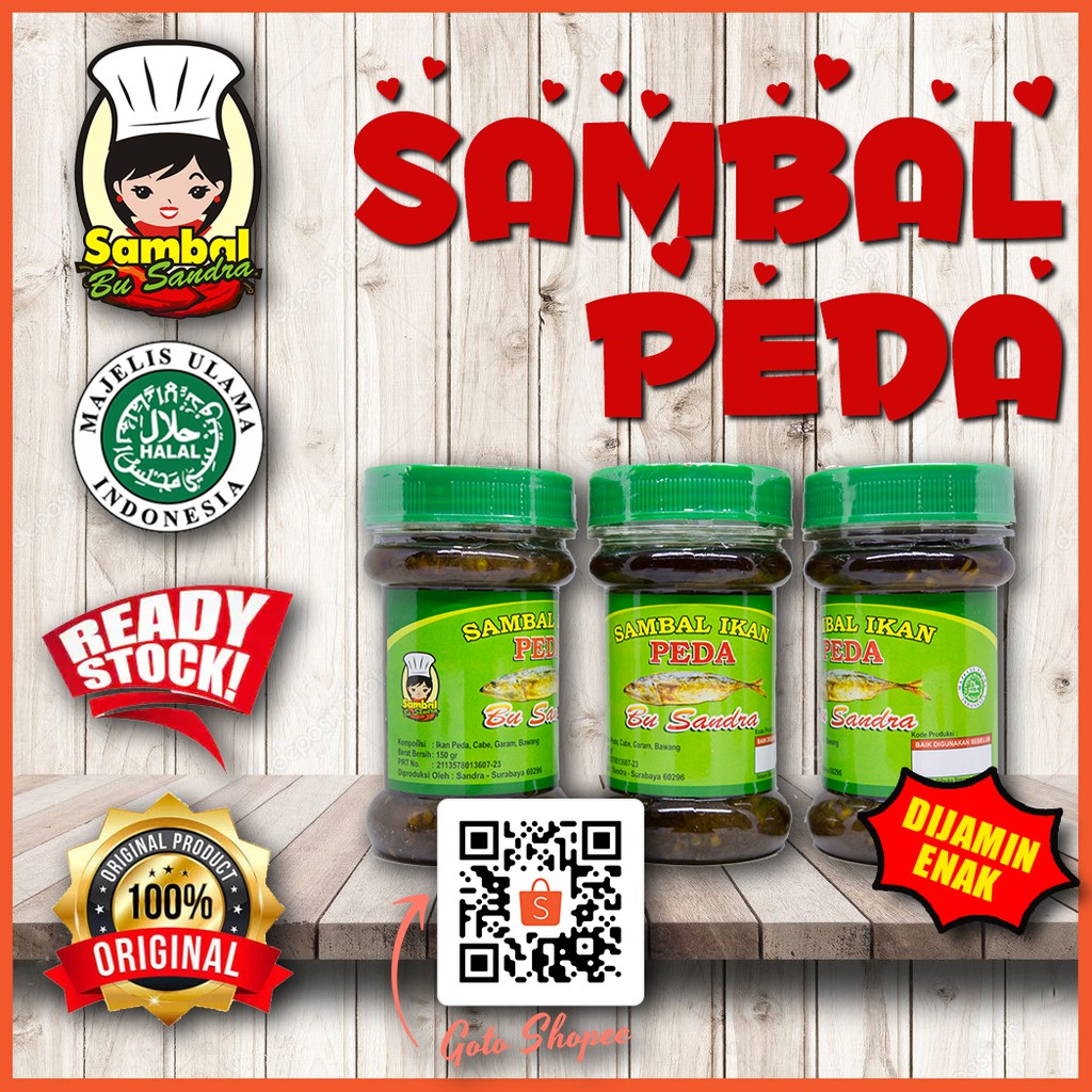 

Sambal Bu Sandra - Peda