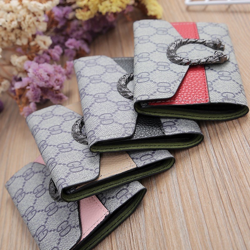 TI 3078 - DOMPET WANITA IMPORT DOMPET LIPAT WANITA MURAH - F