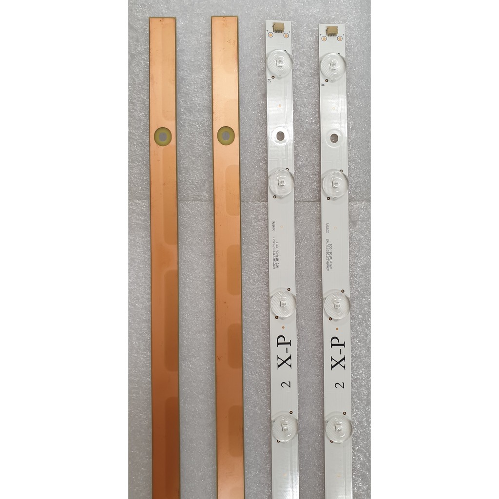 Lampu LED Backlight 10 mata 3 volt Cembung - 73cm Universal